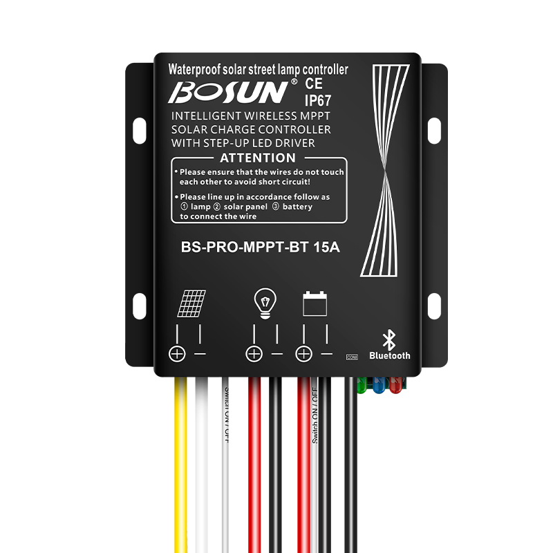 Farola solar Pro-Double MPPT Controlador de carga solar